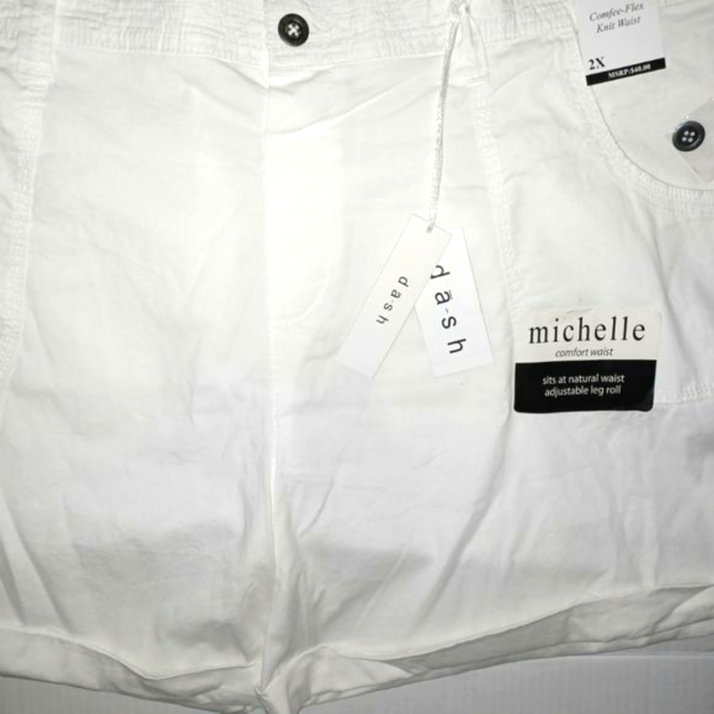 DASH MICHELLE COMFEE - FLEX KNIT WAIST WOMEN'S SHORTS